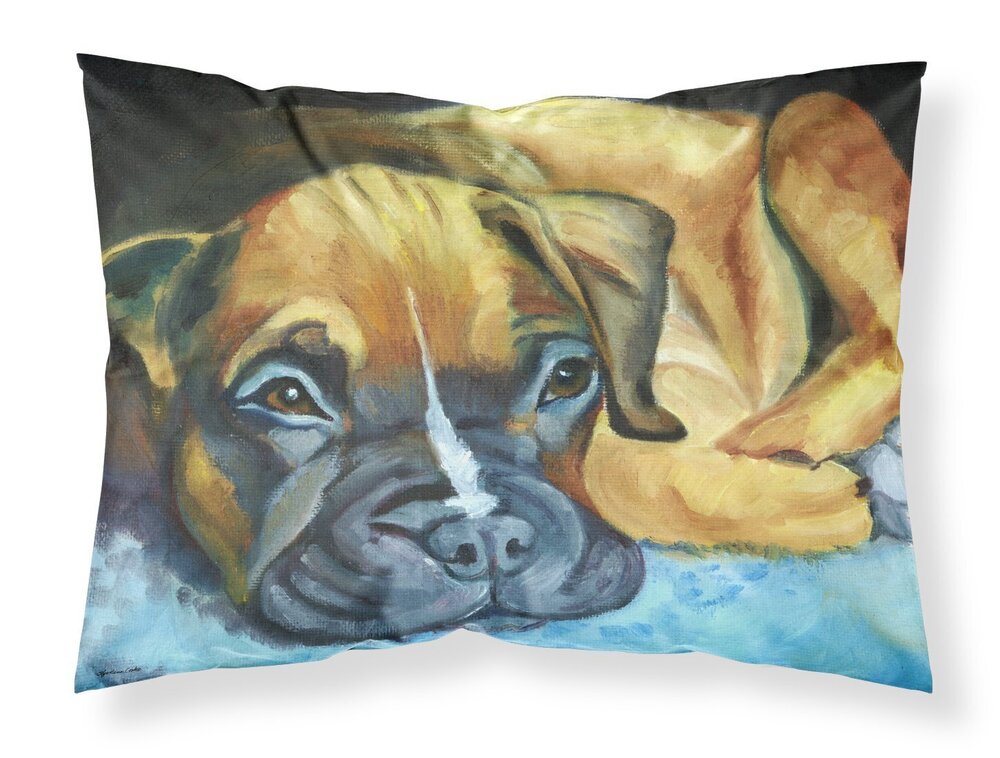 9583 7401PILLOWCASE Boxer Pup Fabric Standard Pillowcase Lightweight Super